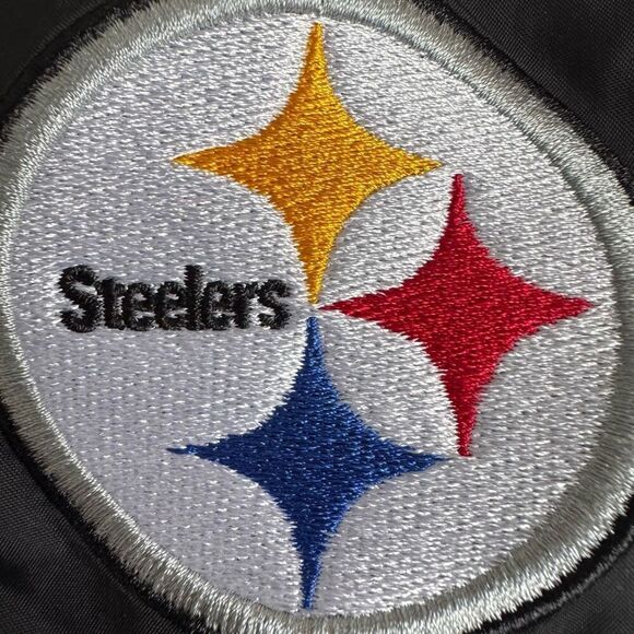 NFL Pittsburgh Steelers Half Zip Windbreaker Women’s Size L - Picture 4 of 6